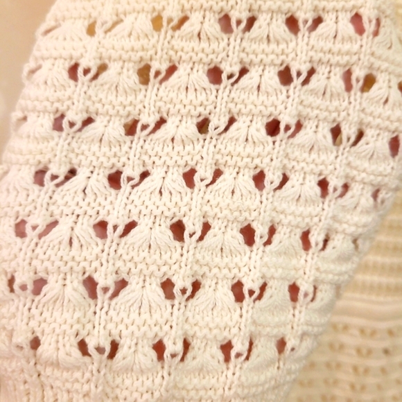 DKNY Lace Knit Cardigan - Picture 3 of 5